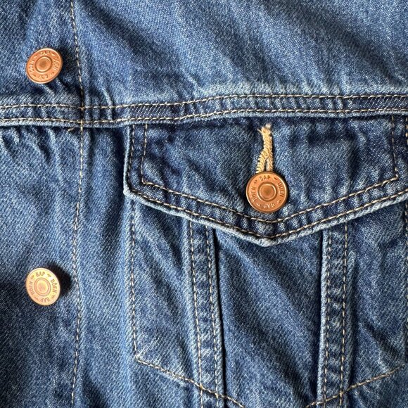 Gap X Doen Kids Oversized Icon Denim Jacket - Picture 7 of 7